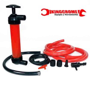 Juego de bomba de transferencia de combustible con sifón multiuso