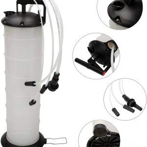 Extractor manual de líquido de vacío,(7 litros de extractor de aceite)