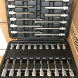Juego de Dados Torx 6 puntas 1/2" 32 Piezas