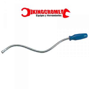 Herramienta de recogida magnética flexible con luz LED e imán fuerte