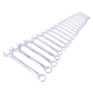 Juego de llaves combinadas de 20 piezas, llave de acero CRV 6-32mm