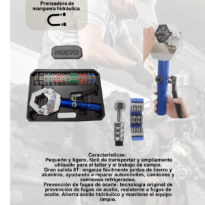 Herramienta manual para engarzar mangueras hidráulicas, alicates hidráulicos para engarzar mangueras de aire acondicionado